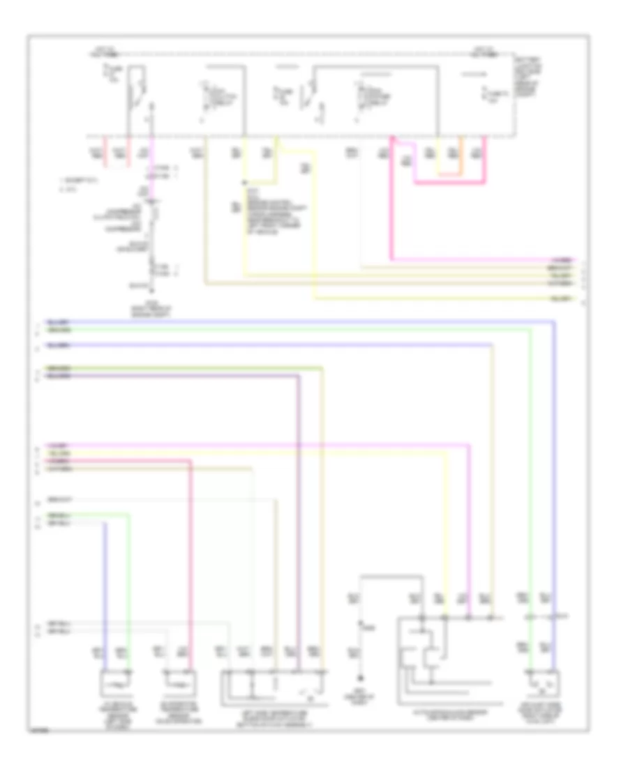Automatic AC Wiring Diagram (2 of 3) for Ford F450 Super Duty 2012