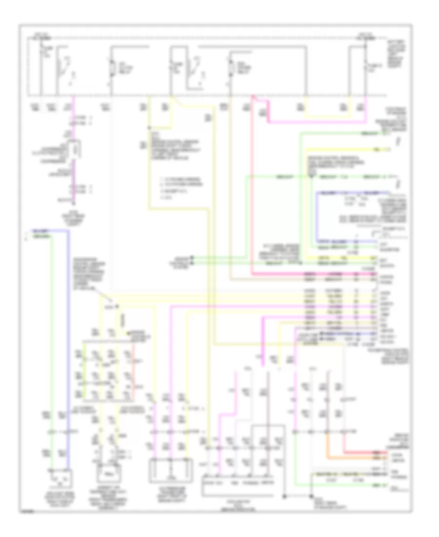Manual A C Wiring Diagram 2 of 2 for Ford F450 Super Duty 2012