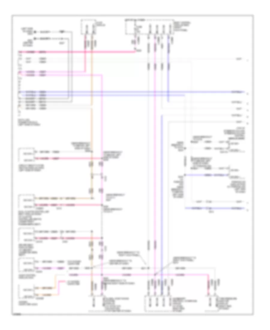 Computer Data Lines Wiring Diagram 1 of 2 for Ford F450 Super Duty 2012