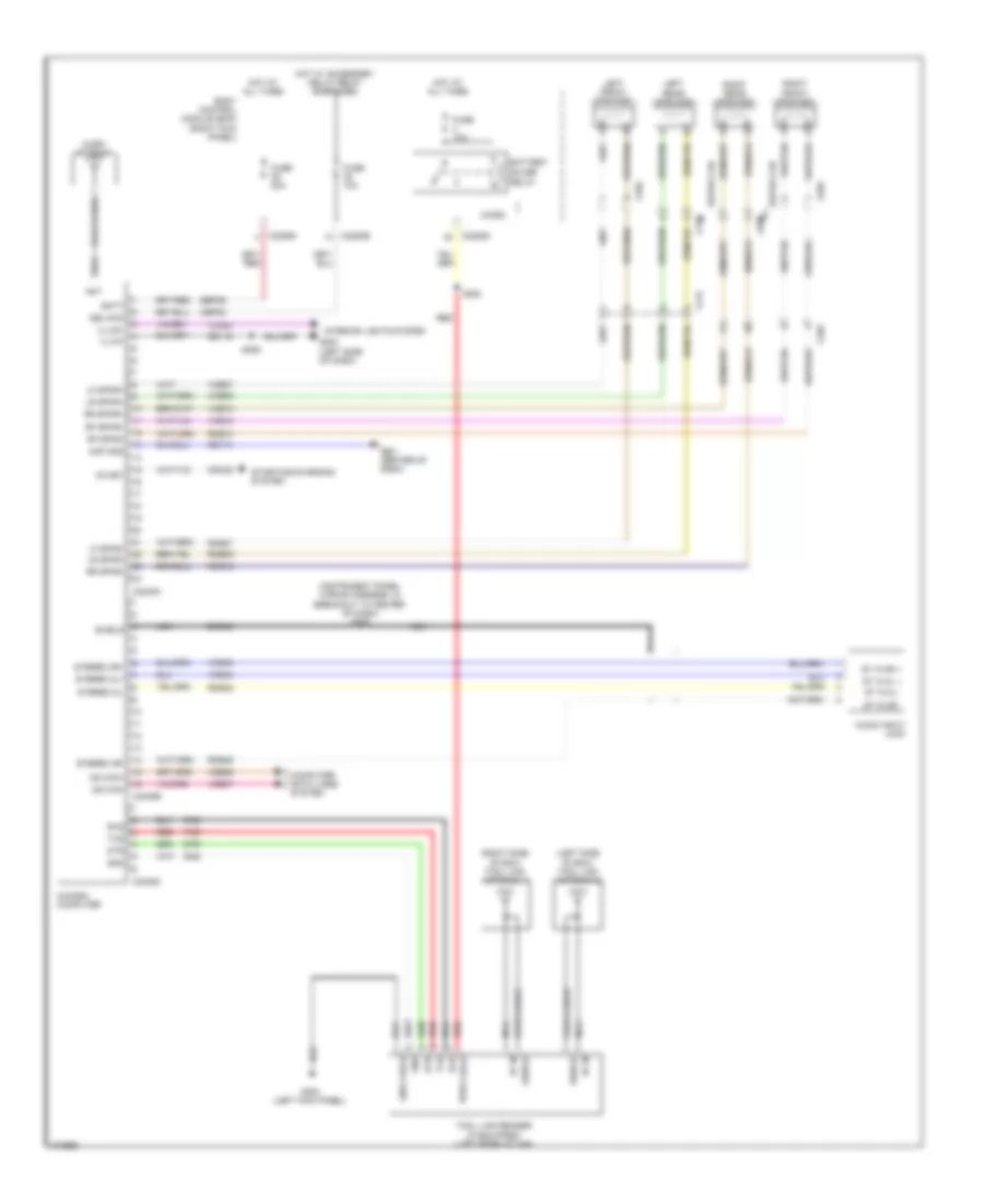 In Dash Computer Wiring Diagram for Ford F450 Super Duty 2012