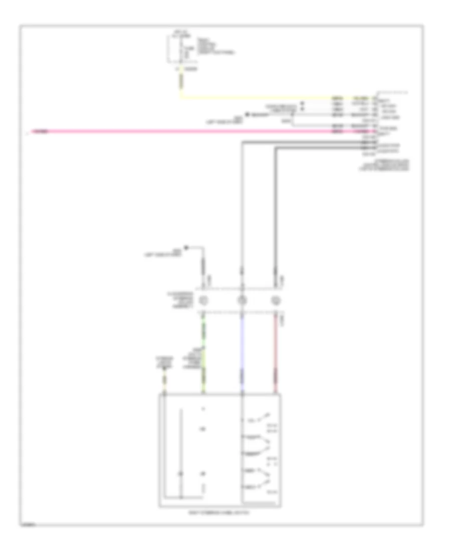 Navigation Wiring Diagram 3 of 3 for Ford F450 Super Duty 2012