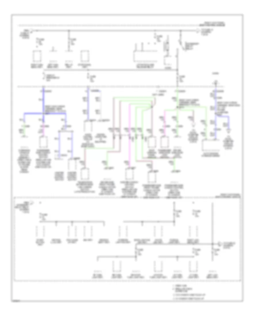 Power Distribution Wiring Diagram 7 of 9 for Ford F450 Super Duty 2012