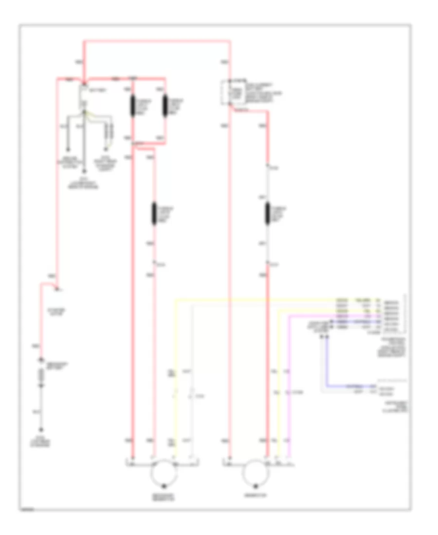 6 7L Turbo Diesel Charging Wiring Diagram with Dual Generators for Ford F450 Super Duty 2012
