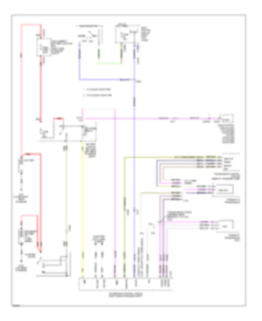 6 8L Starting Wiring Diagram for Ford F450 Super Duty 2012