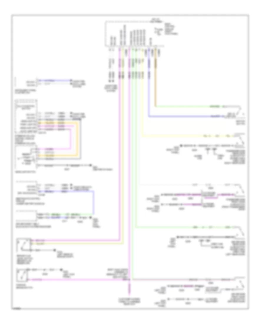 Chime Wiring Diagram for Ford F450 Super Duty 2012