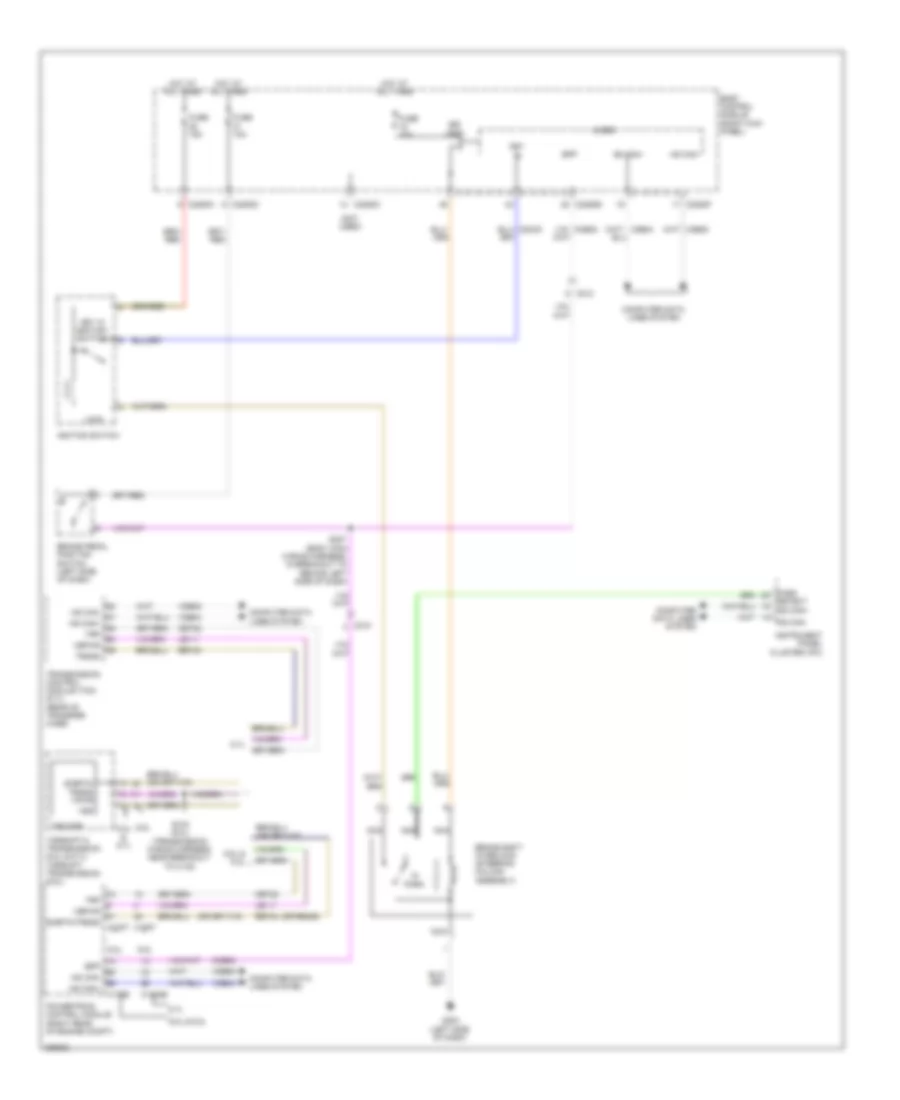 Shift Interlock Wiring Diagram for Ford F 350 Super Duty XL 2013