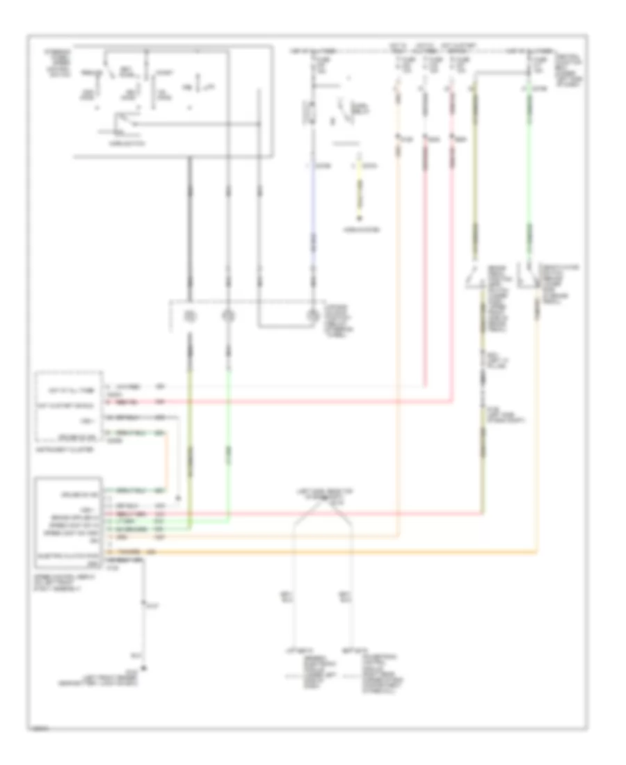 Cruise Control Wiring Diagram for Ford Taurus LX 2001