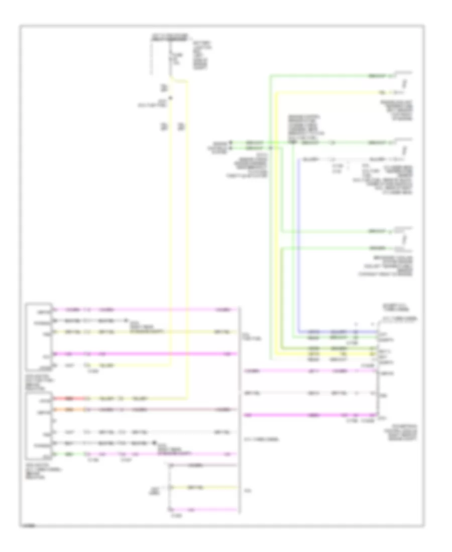Cooling Fan Wiring Diagram for Ford F-250 Super Duty King Ranch 2014