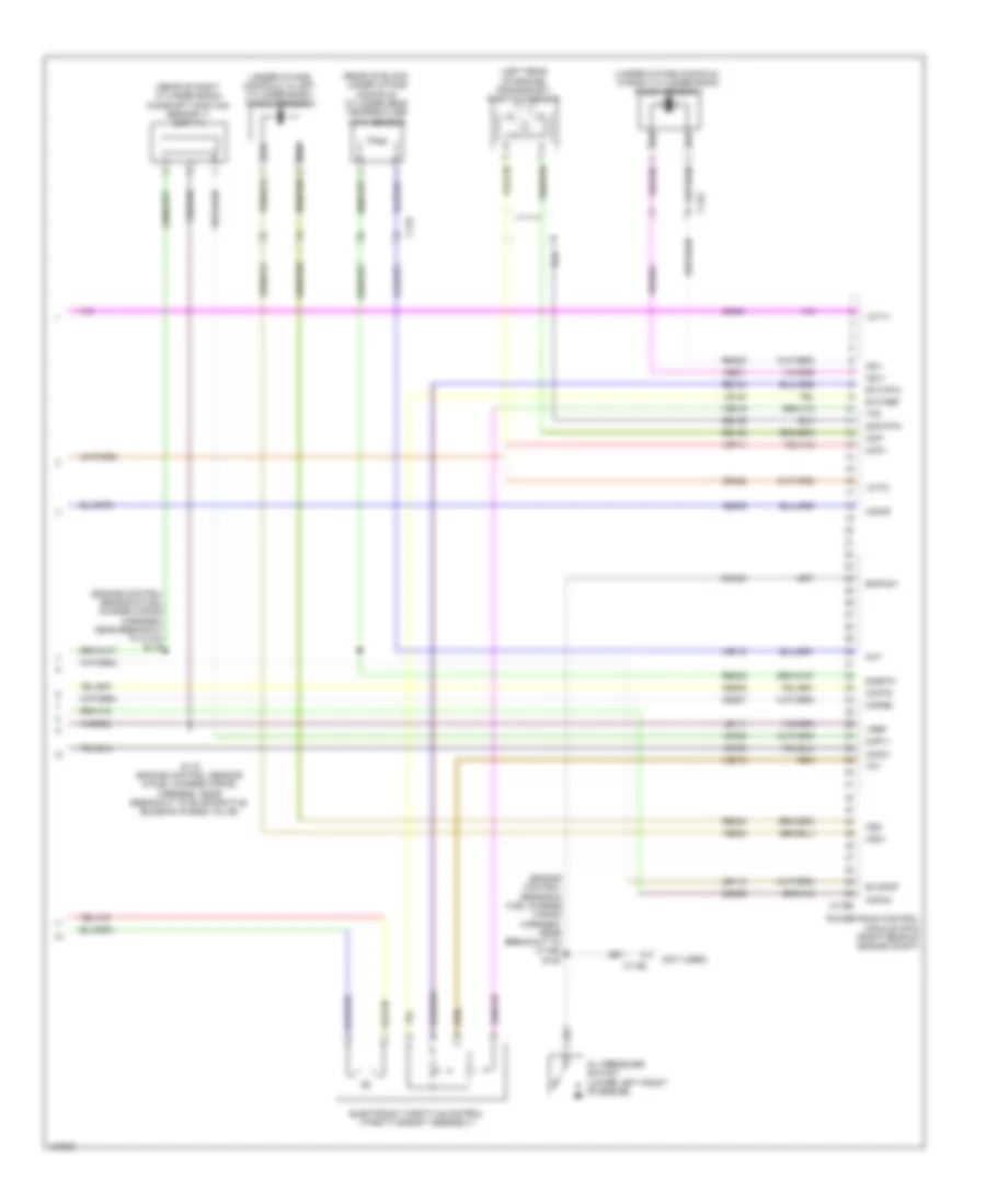 6.2L Flex Fuel, Engine Performance Wiring Diagram (6 of 6) for Ford F-250 Super Duty King Ranch 2014