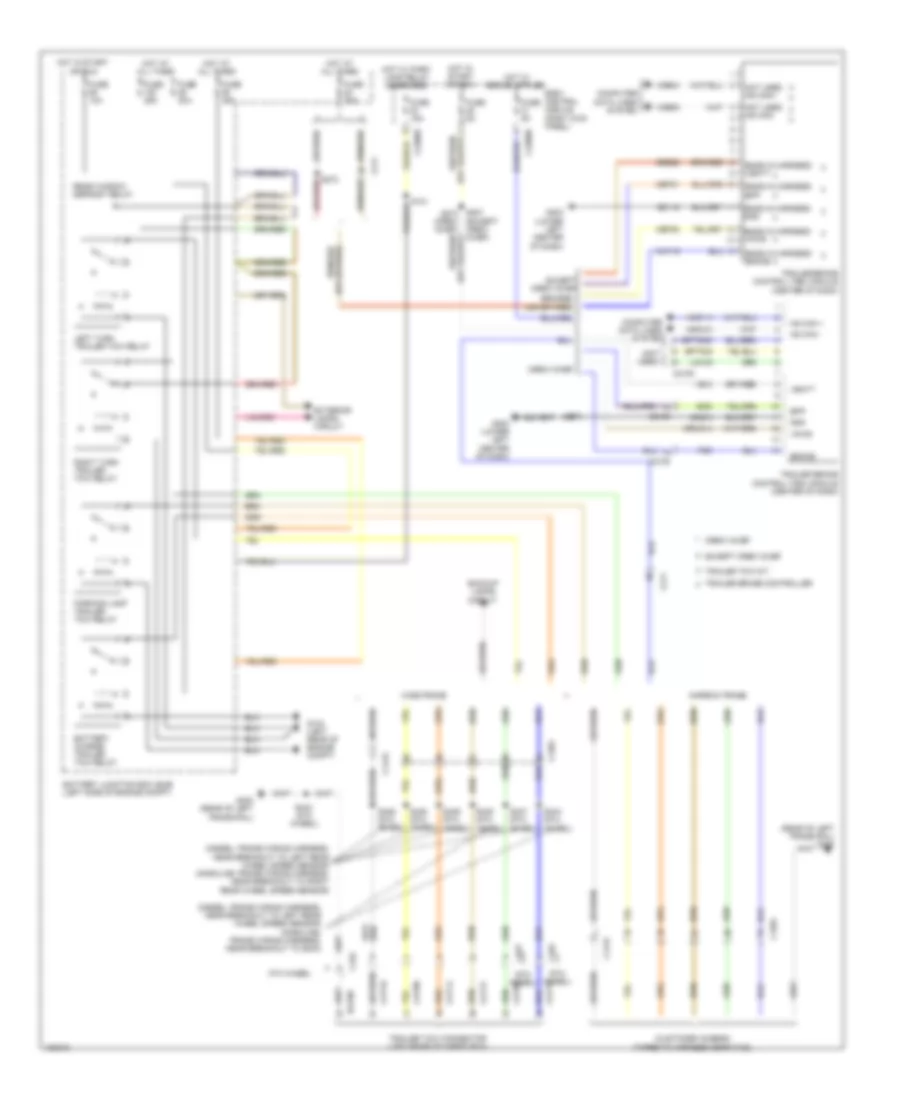 Trailer Tow Wiring Diagram for Ford F 250 Super Duty King Ranch 2014