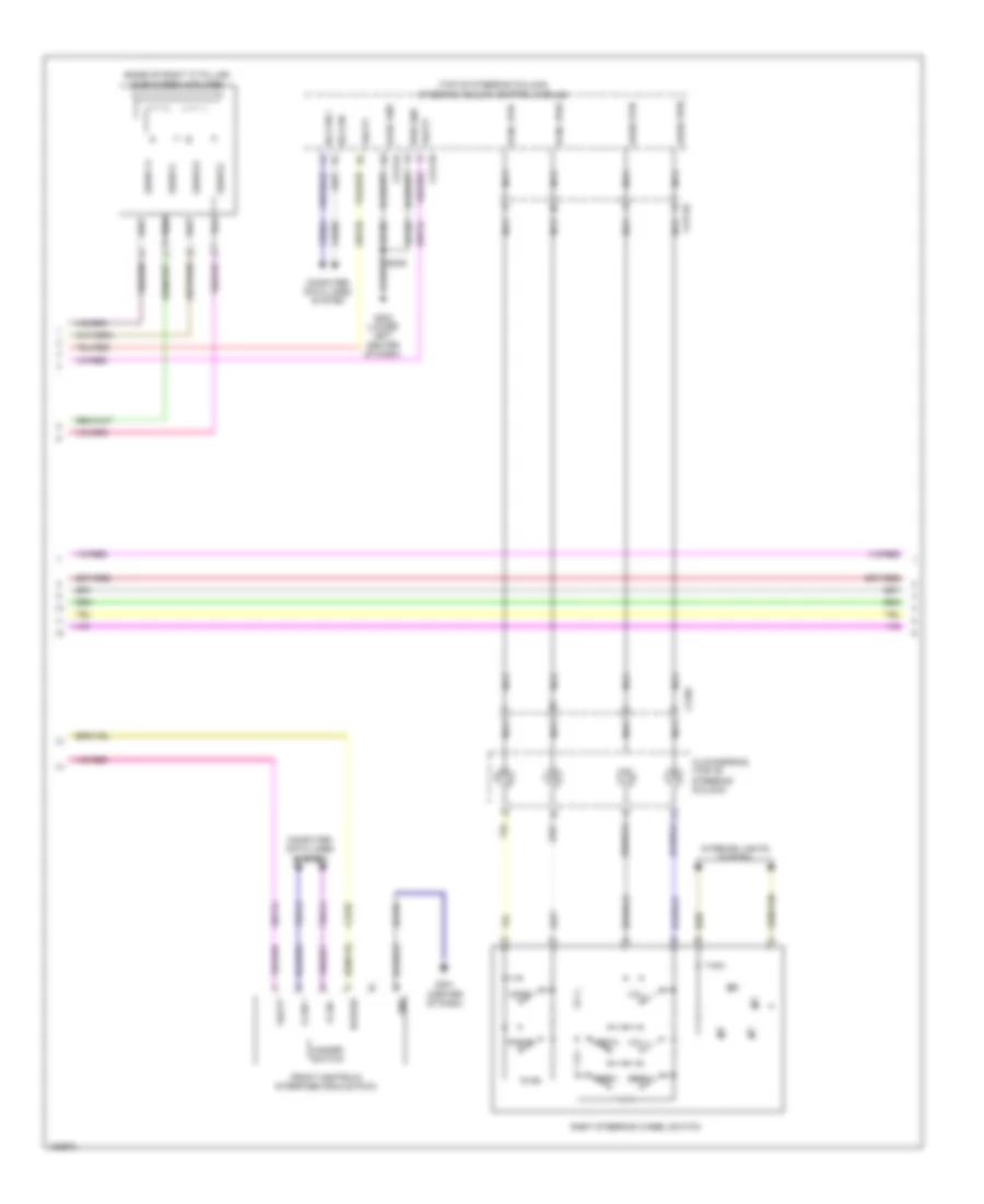 Navigation Wiring Diagram, with Sony (2 of 3) for Ford F-250 Super Duty King Ranch 2014