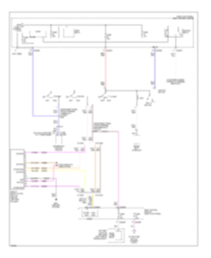 Power Distribution Wiring Diagram (8 of 9) for Ford F-250 Super Duty King Ranch 2014