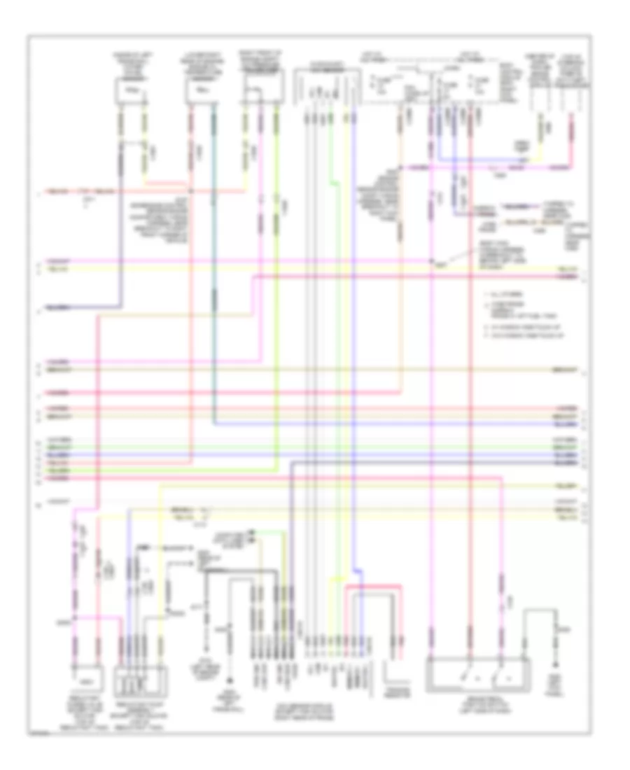 6.7L Turbo Diesel, Engine Performance Wiring Diagram (2 of 7) for Ford F550 Super Duty 2012