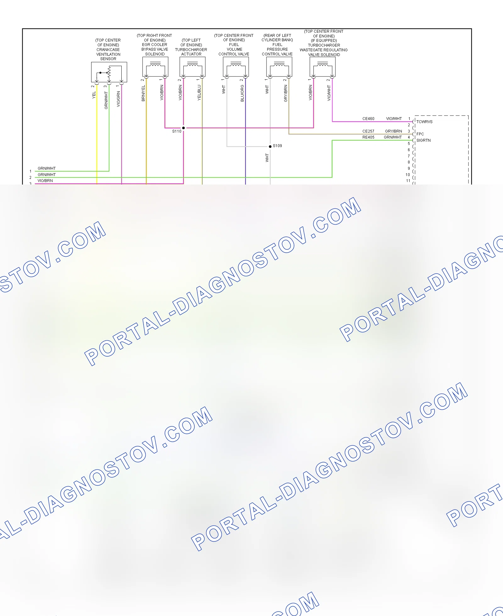 2012 Ford F250 To F550 Super Duty Electrical Wiring Diagrams Manual - Bishkos (Part 20810)
