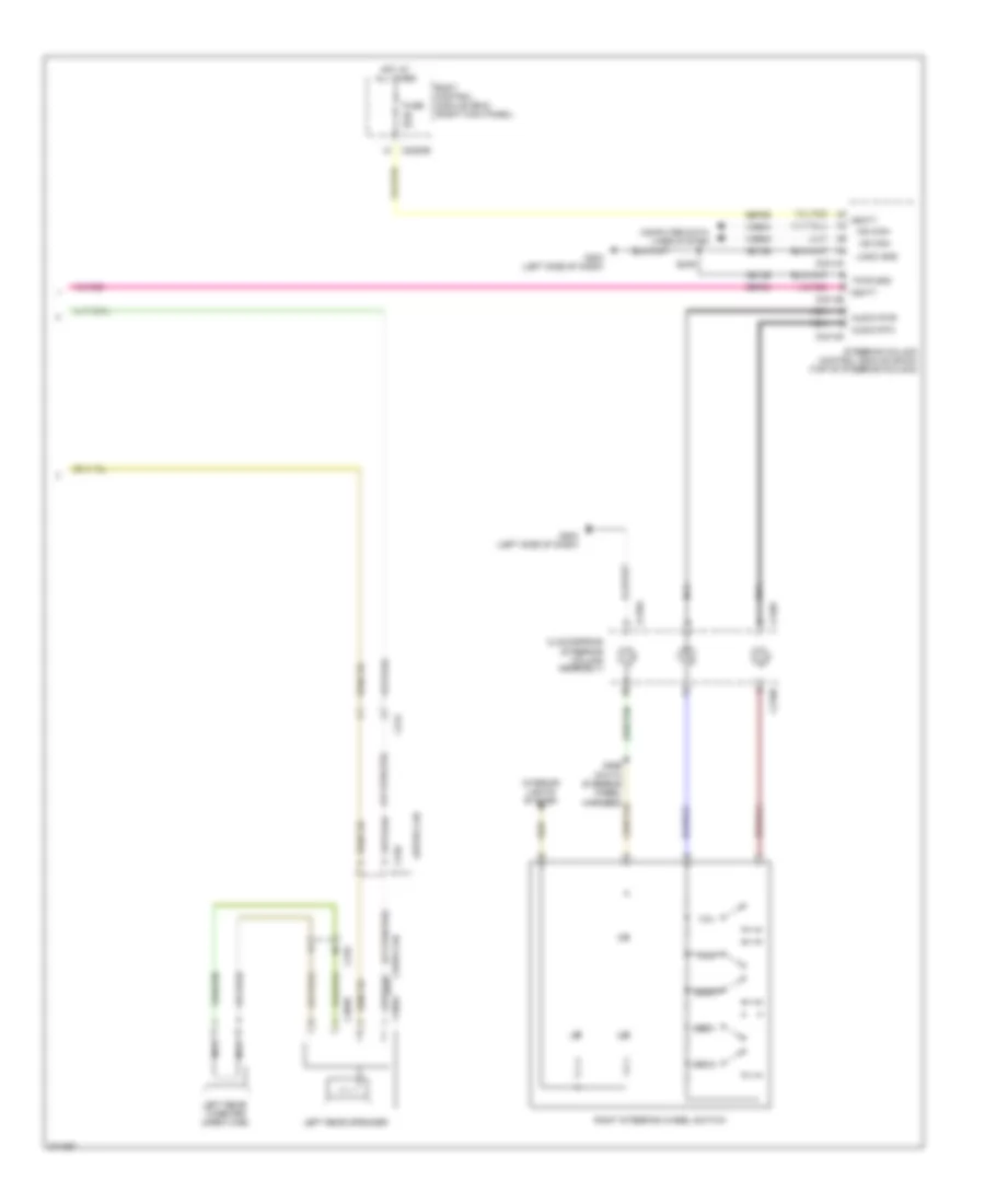 Premium Radio Wiring Diagram, without Navigation (3 of 3) for Ford F550 Super Duty 2012