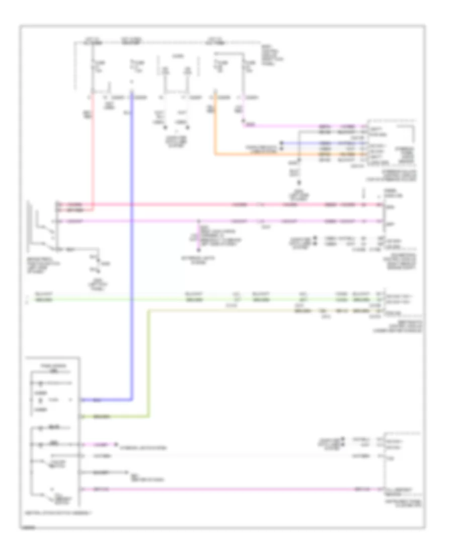 Anti-lock Brakes Wiring Diagram (2 of 2) for Ford F-350 Super Duty XLT 2013