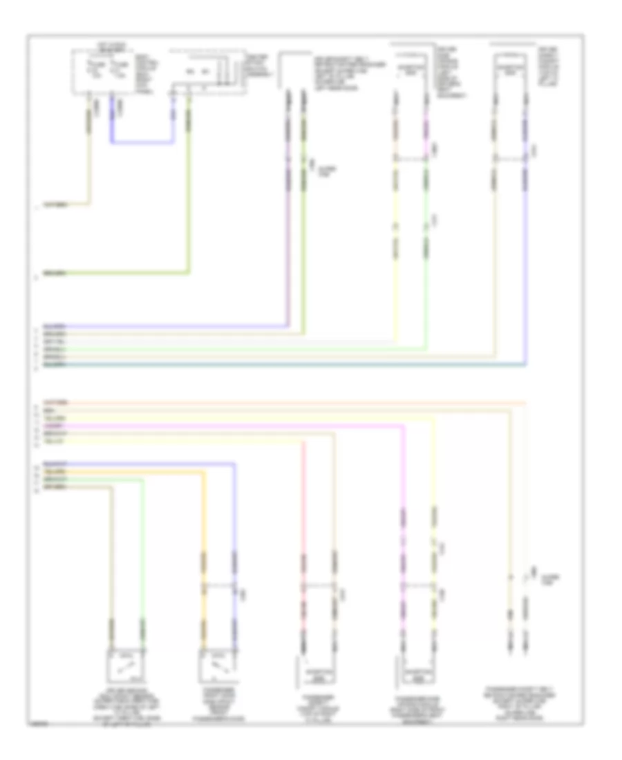 Supplemental Restraints Wiring Diagram (2 of 2) for Ford F-350 Super Duty XLT 2013