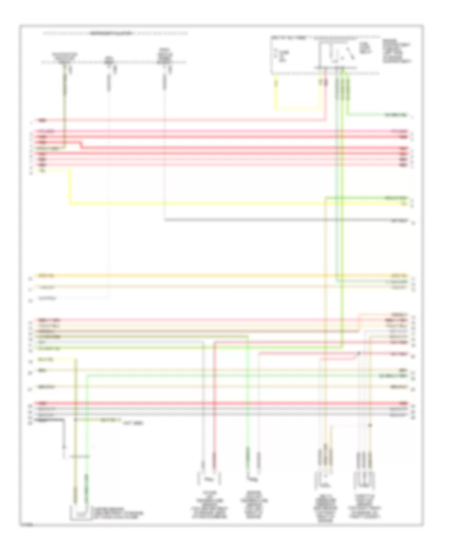 5 0L Engine Performance Wiring Diagrams with E4OD Transmission 2 of 4 for Ford Bronco 1996