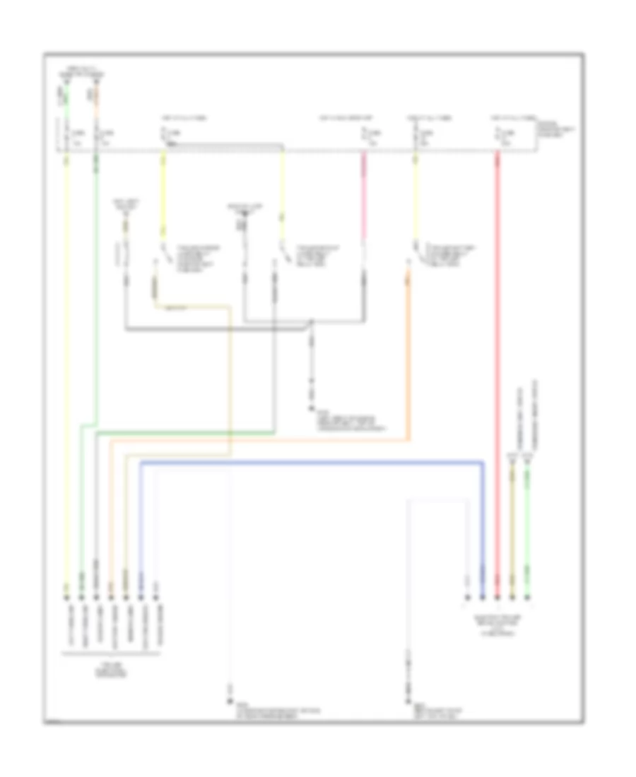Exterior Lamps Wiring Diagram (2 of 2) for Ford Bronco 1996