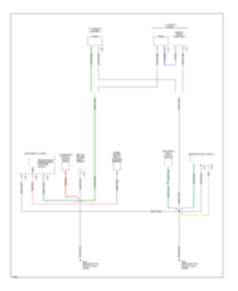 Ground Distribution Wiring Diagram 2 of 3 for Ford Bronco 1996