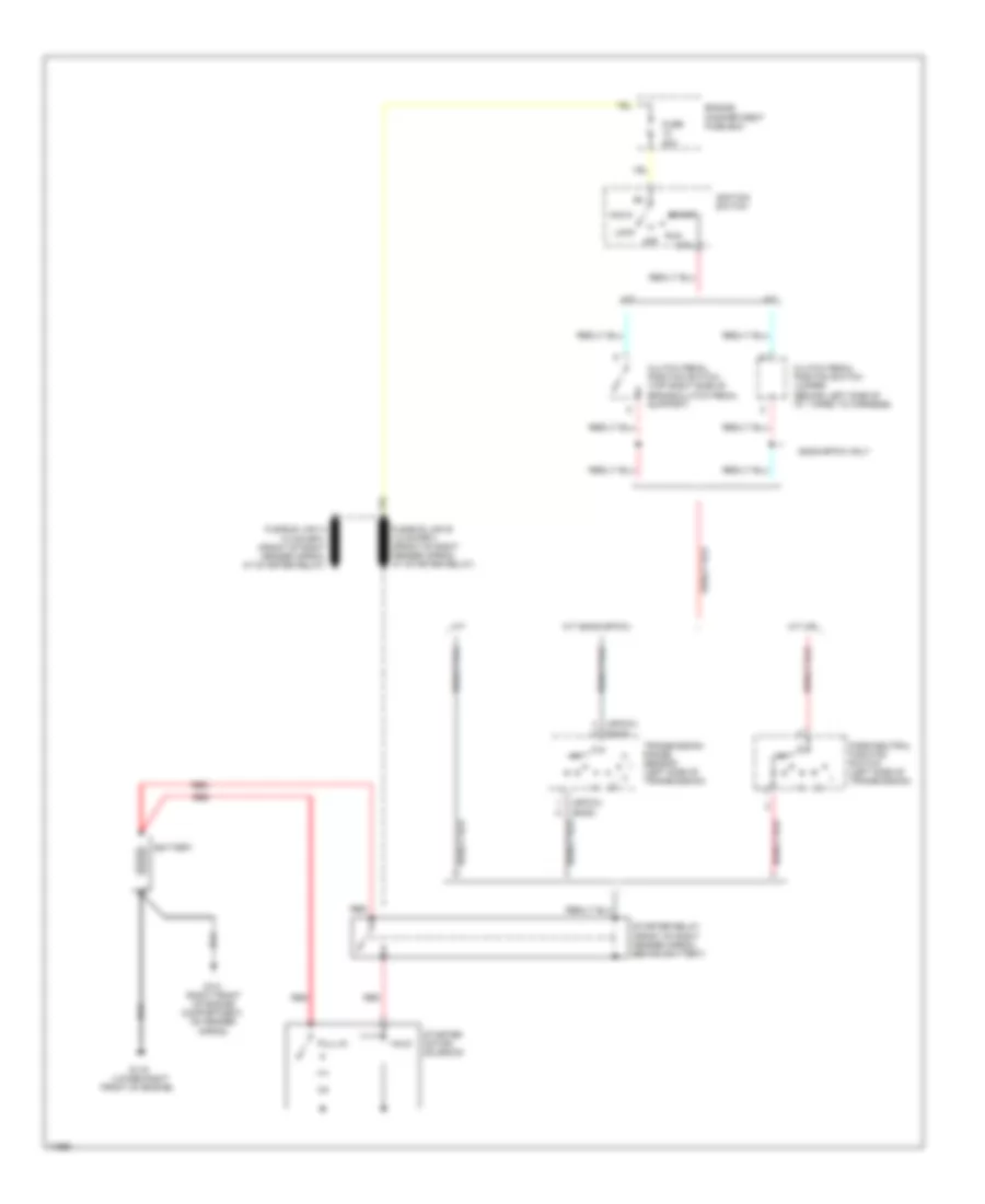Starting Wiring Diagram for Ford Bronco 1996