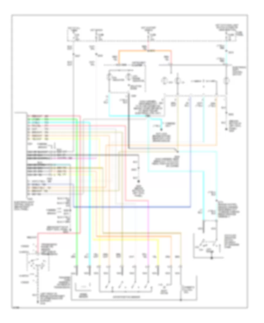 Transfer Case Wiring Diagram for Ford Bronco 1996