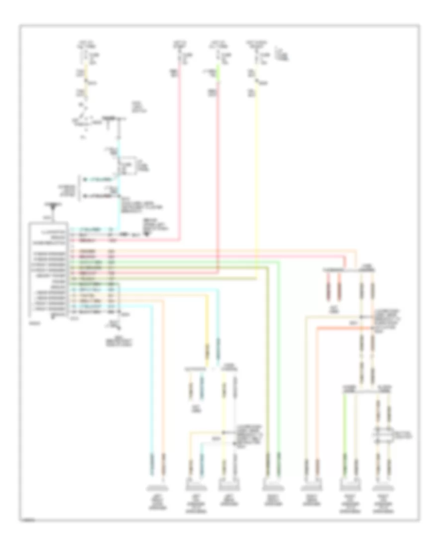 Radio Wiring Diagrams for Ford Club Wagon E350 1998