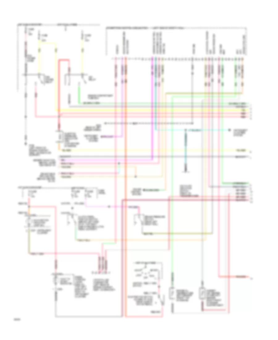 7.3L DI Turbo Diesel, Engine Performance Wiring Diagrams (1 of 3) for Ford Cab  Chassis F350 1994