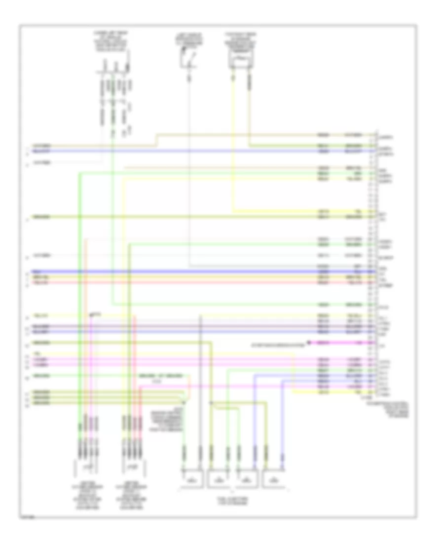 1.6L, Engine Performance Wiring Diagram (4 of 4) for Ford Fiesta S 2012