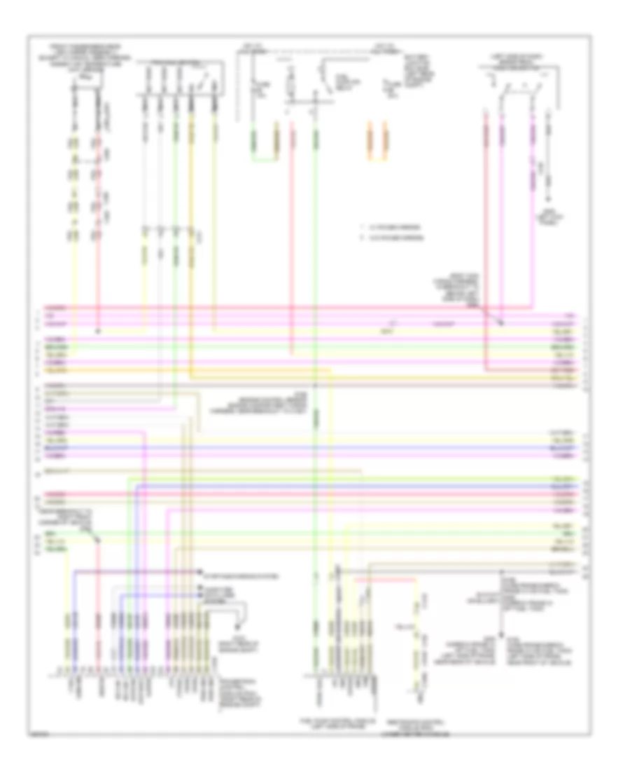 6.8L, Engine Performance Wiring Diagram (2 of 6) for Ford F-450 Super Duty King Ranch 2013