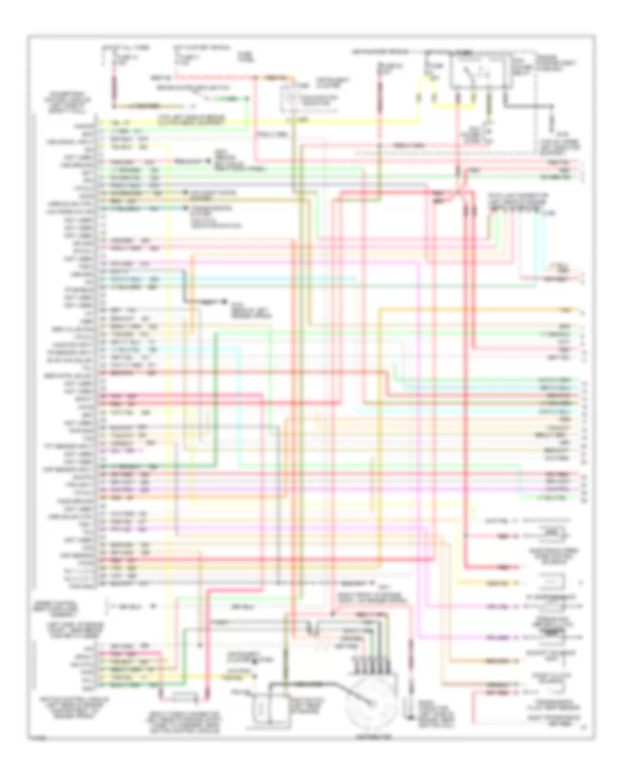 5 8L Engine Performance Wiring Diagrams Over 8500 GVWR 1 of 2 for Ford Cab  Chassis F350 1996