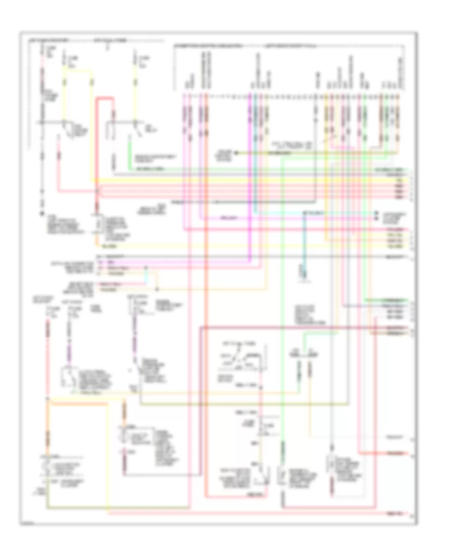 7.3L DI Turbo Diesel, Engine Performance Wiring Diagrams (1 of 3) for Ford Cab  Chassis F350 1996