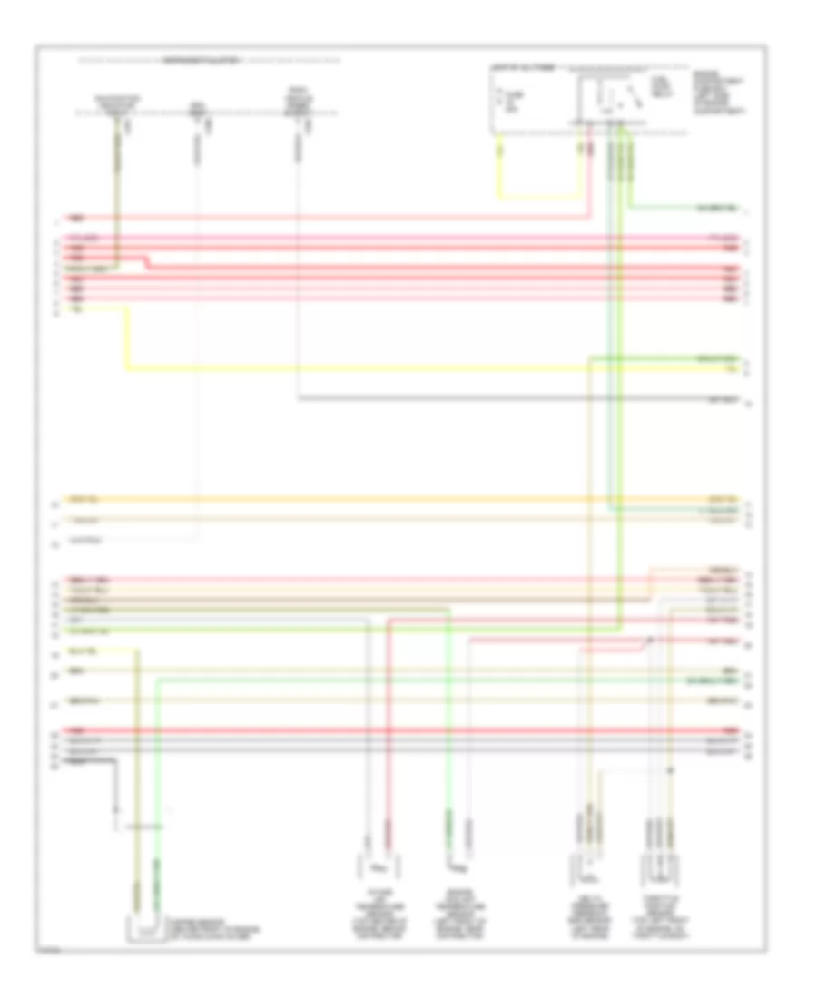 7.5L, Engine Performance Wiring Diagrams, California (2 of 4) for Ford Cab  Chassis F350 1996