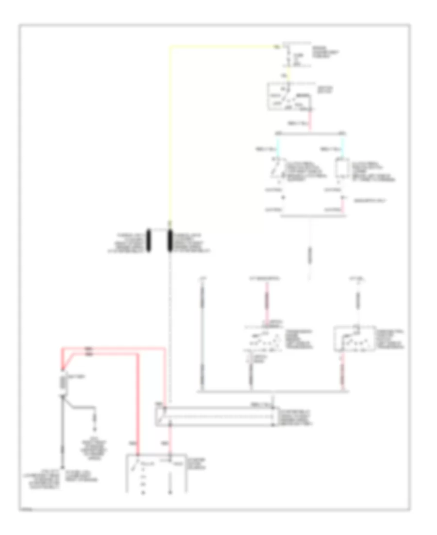 4.9L, Starting Wiring Diagram for Ford Cab  Chassis F350 1996