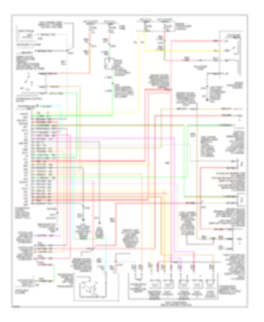 5 8L Transmission Wiring Diagram for Ford Cab  Chassis F350 1996