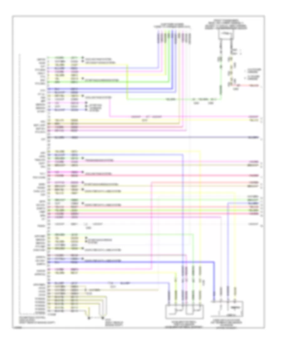 6.7L Turbo Diesel, Engine Performance Wiring Diagram (1 of 7) for Ford F-250 Super Duty Platinum 2014