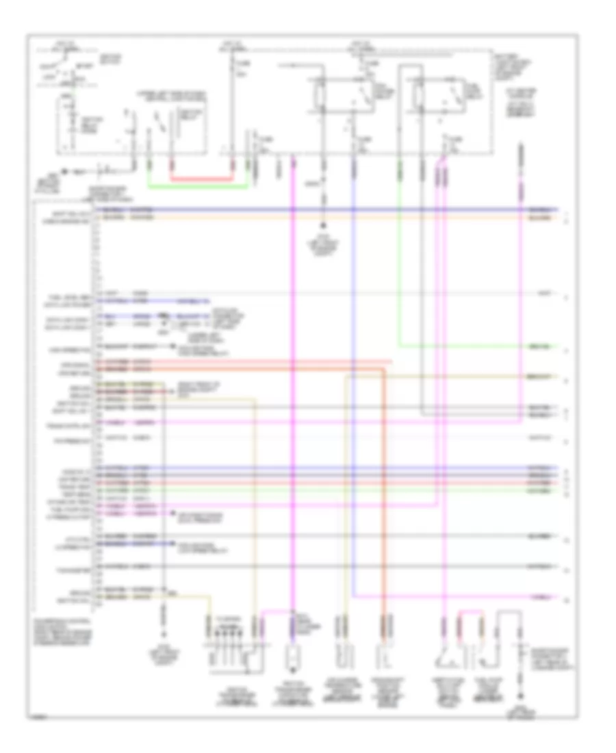2 0L Engine Performance Wiring Diagrams 1 of 3 for Ford Contour 1998