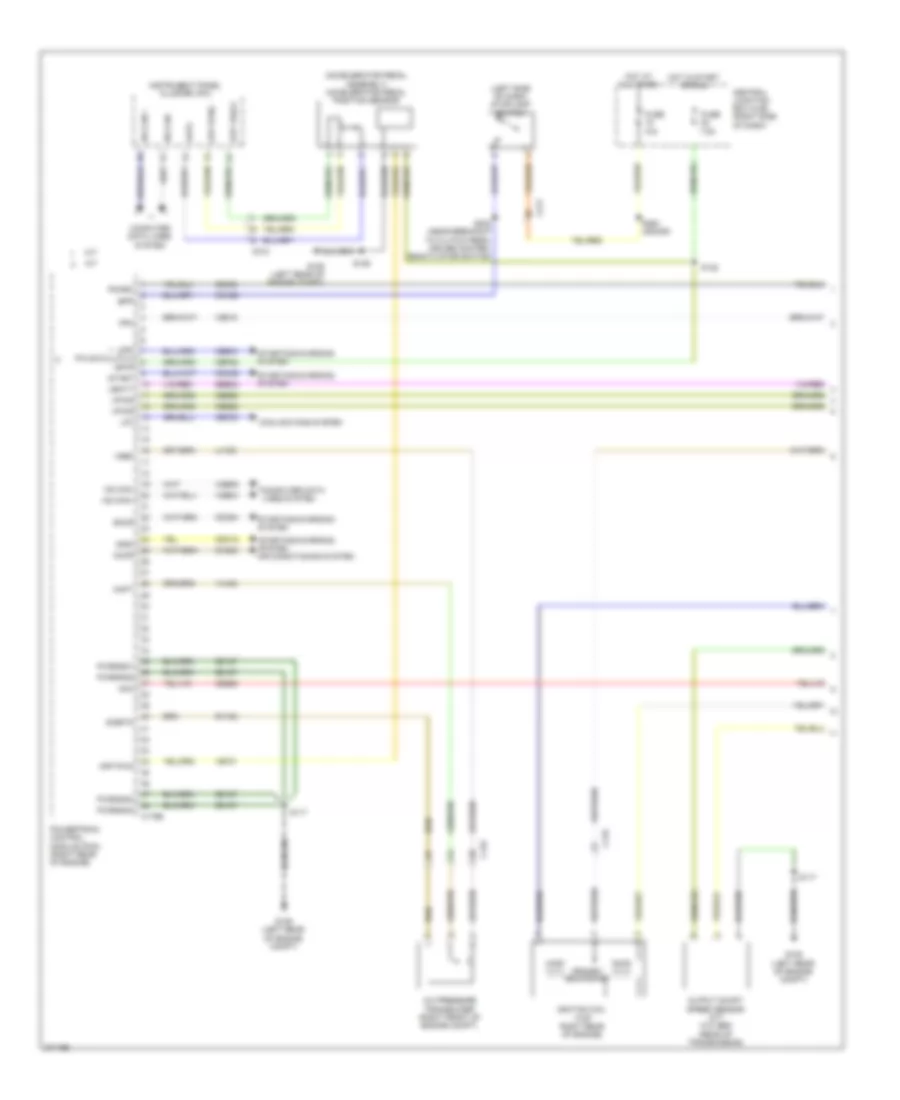 1 6L Engine Performance Wiring Diagram 1 of 4 for Ford Fiesta SE 2012