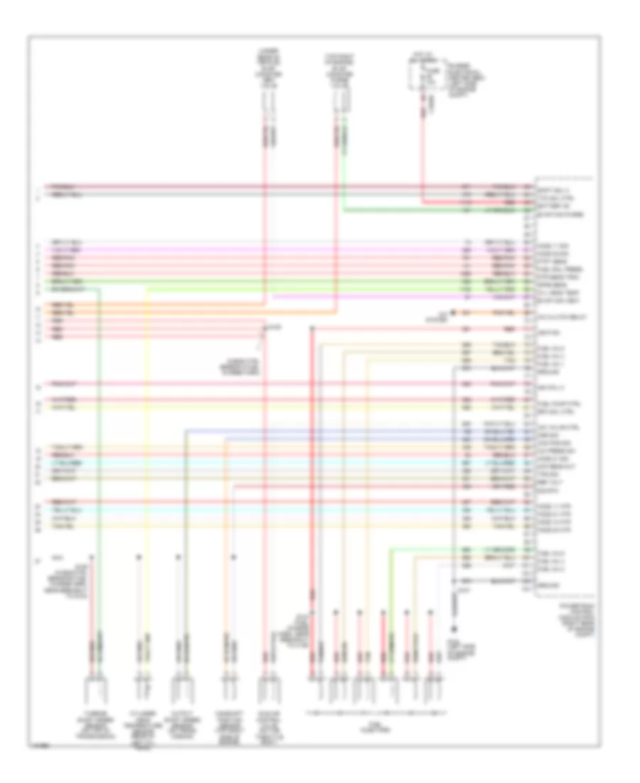 3.9L, Engine Performance Wiring Diagram (4 of 4) for Ford Freestar SE 2004