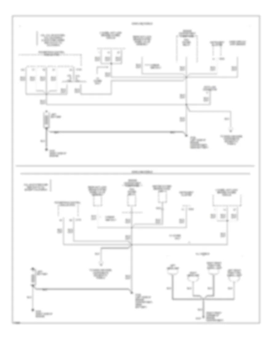 Ground Distribution Wiring Diagram 1 of 6 for Ford Club Wagon E150 1996