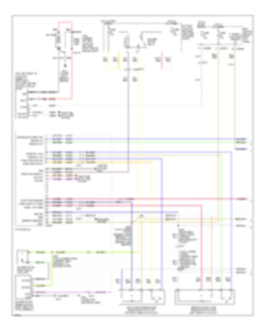 Automatic A C Wiring Diagram 1 of 3 for Ford F 250 Super Duty XL 2014