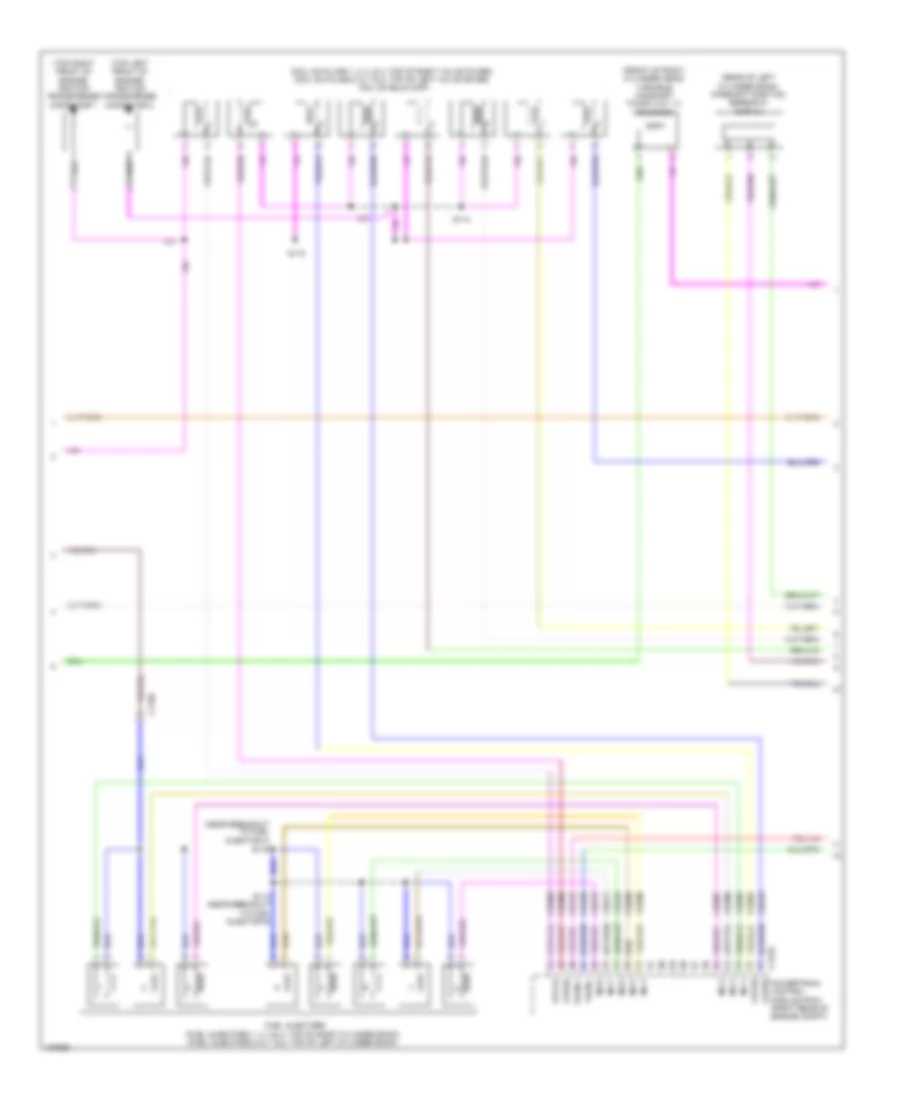 6.2L Flex Fuel, Engine Performance Wiring Diagram (5 of 6) for Ford F-250 Super Duty XL 2014