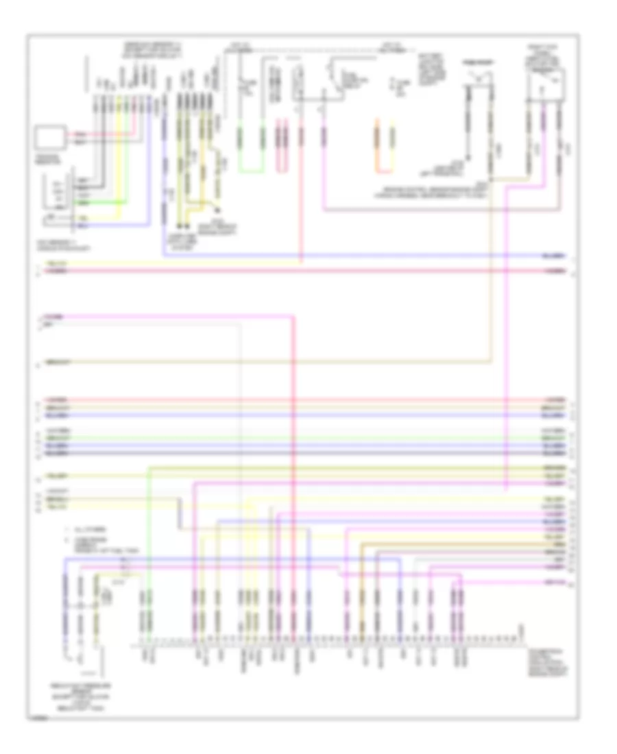 6.7L Turbo Diesel, Engine Performance Wiring Diagram (3 of 7) for Ford F-250 Super Duty XL 2014
