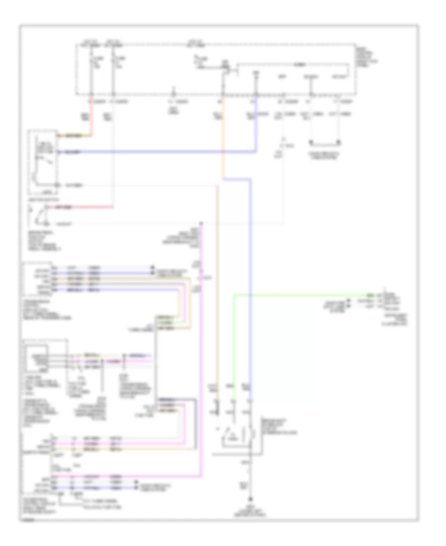 Shift Interlock Wiring Diagram for Ford F-250 Super Duty XL 2014