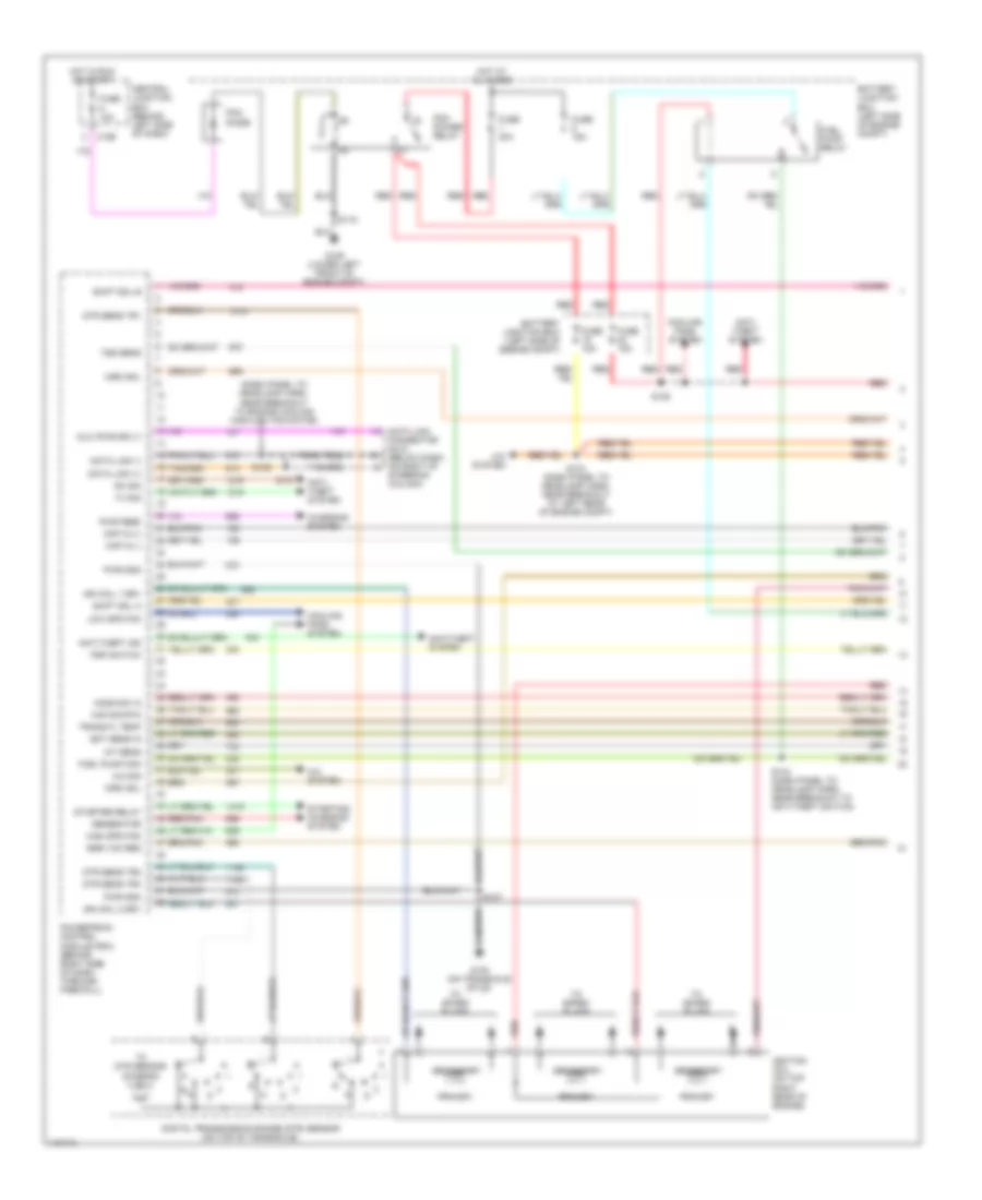 3 8L Engine Performance Wiring Diagrams 1 of 4 for Ford Windstar 2001