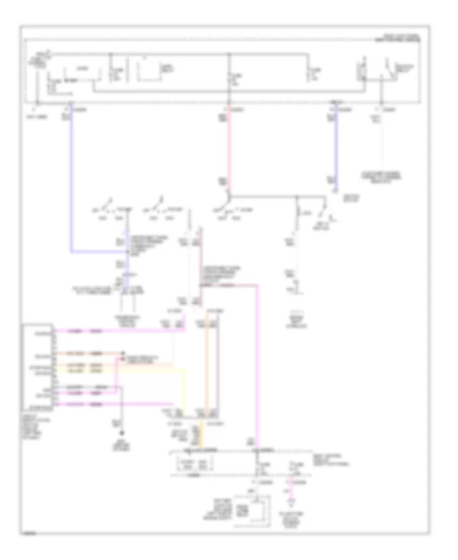 Power Distribution Wiring Diagram (8 of 9) for Ford F-250 Super Duty XLT 2014