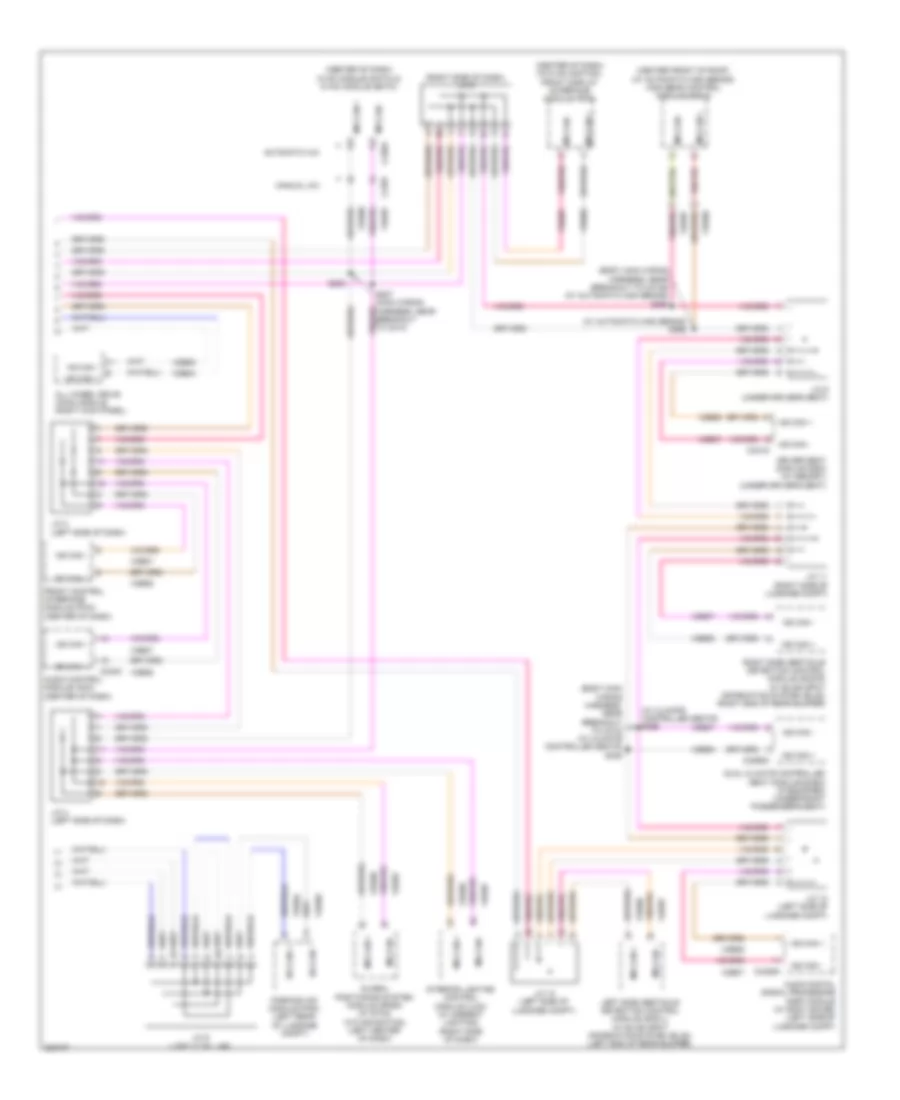 Computer Data Lines Wiring Diagram 2 of 2 for Ford Taurus SEL 2010