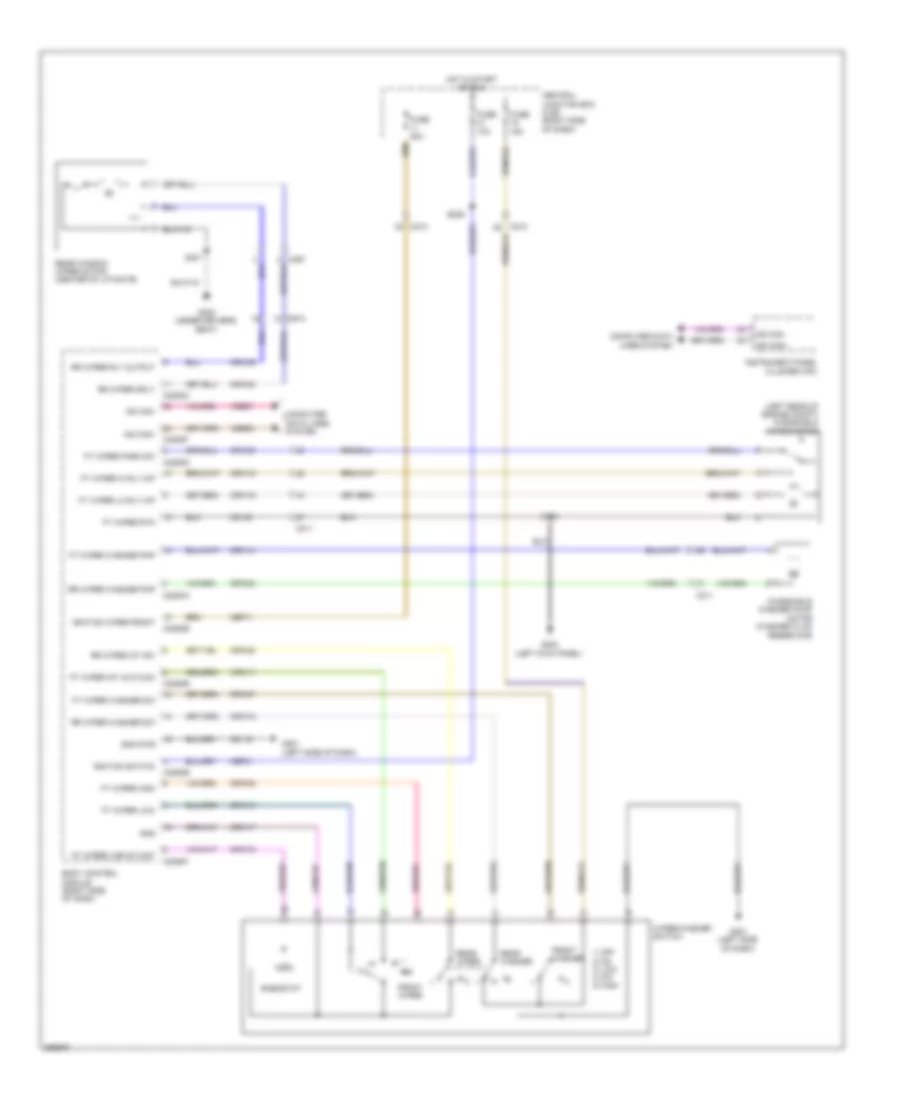 WiperWasher Wiring Diagram for Ford Fiesta SES 2012