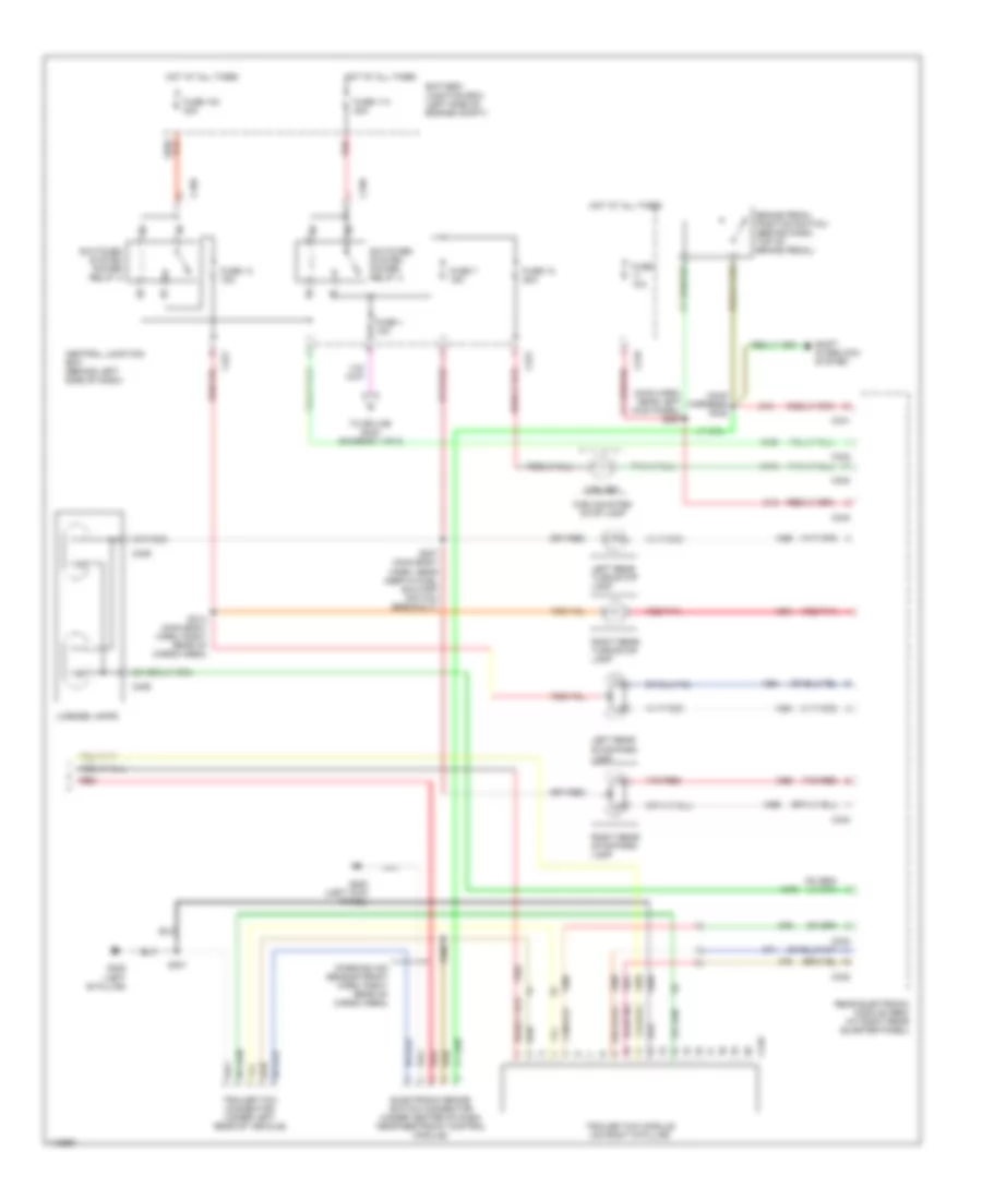 Exterior Lamps  Trailer connector Wiring Diagram (2 of 2) for Ford Windstar LX 2001