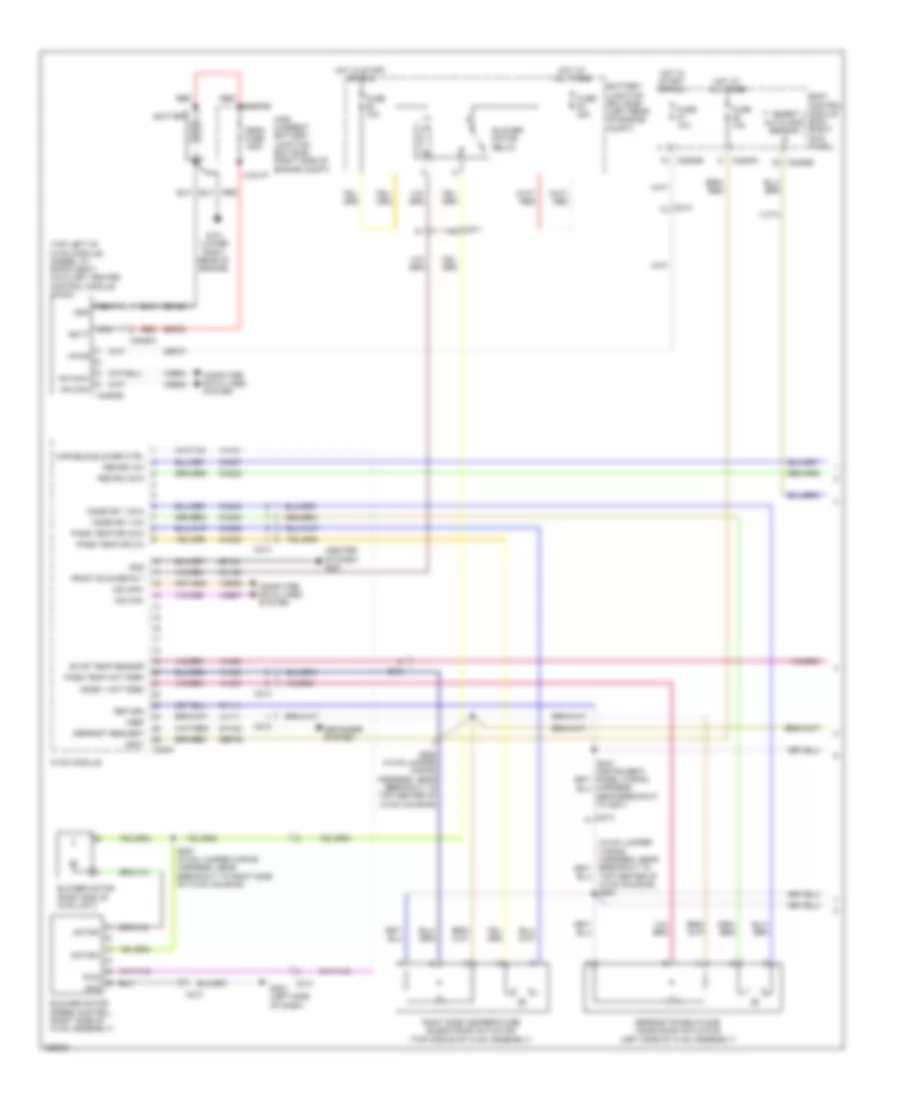 Automatic A C Wiring Diagram 1 of 3 for Ford F 450 Super Duty XL 2013